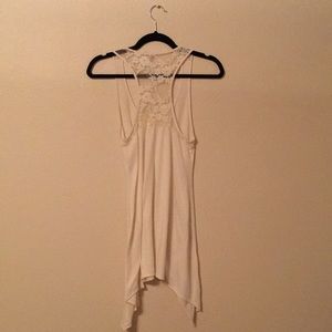 Off white top, size large. Max Rave